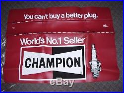 Vintage nos 70s Champion spark plugs accessory gm ford chevy rat rod pontiac ss
