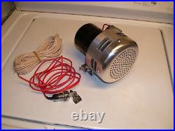 Vintage nos Sears parade Siren fire Loud 12v Ford gm chevy rat hot street rod 72