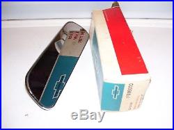 Vintage nos original GM 64-72 Delco Guide non Glare chevy chrome Rearview Mirror