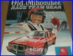 Vtg 1984 Pontiac Grand Prix Tim Richmond Rare store Promo Original Racing Poster