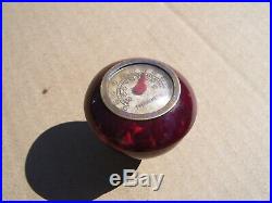 Vtg Thermometer Shift knob HARLEY KNUCKLEHEAD PANHEAD FLATHEAD BOBBER HOT ROD