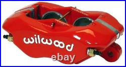 Wilwood 70-78 Camaro Firebird Front Disc Brake Kit 11 Drilled Rotor Red Caliper