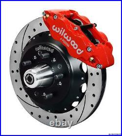 Wilwood 78-88 Monte Carlo Front Disc Big Brake Kit 12.88 Drill Rotor Red