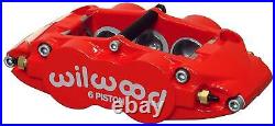 Wilwood 78-88 Monte Carlo Front Disc Big Brake Kit 12.88 Drill Rotor Red