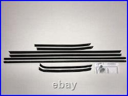 Window Sweeps Felt Kit for Pontiac Grand Prix 1968 2DR Hardtop OEM 8Pc